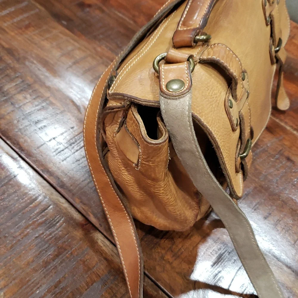 Patricia Nash Leather Satchel